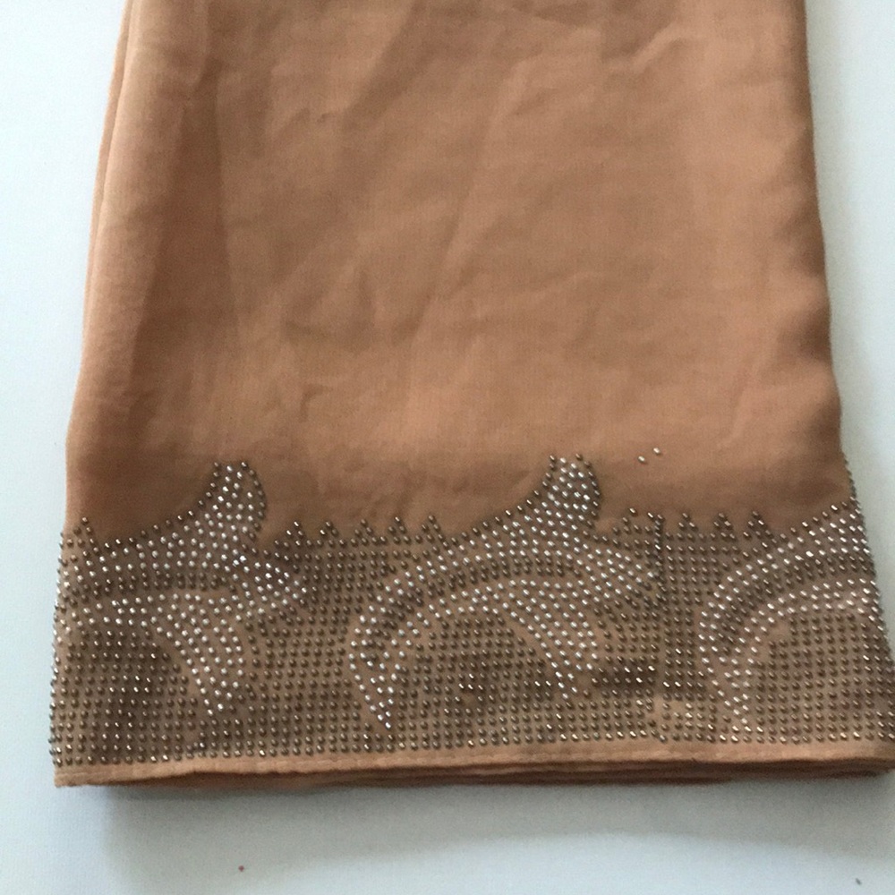 Women’s beige hijab scarf New